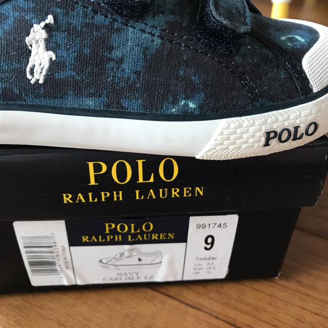 POLO RALPH LAUREN(ポロラルフローレン)のラルフローレン靴 15センチ キッズ/ベビー/マタニティのキッズ靴/シューズ(15cm~)(スニーカー)の商品写真