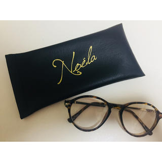 ノエラ(Noela)のNoela◆UVカットメガネ（度なし）◆ケース付◆1200円(サングラス/メガネ)