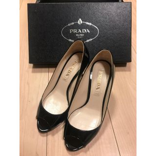 プラダ(PRADA)のPRADA  オープントゥパンプス(ハイヒール/パンプス)