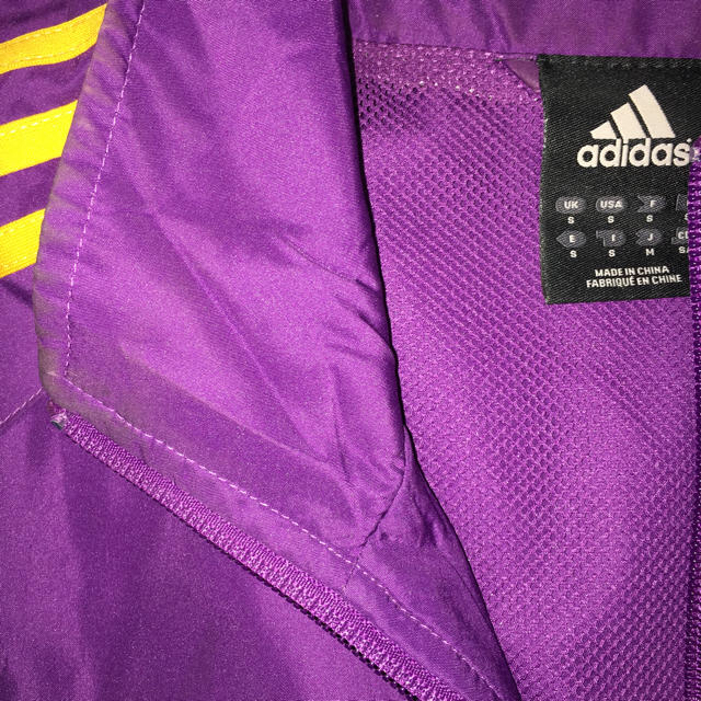 adidas(アディダス)のadidas ジャージ 紫 メンズのトップス(ジャージ)の商品写真