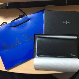 ポールスミス(Paul Smith)のポールスミス メンズ 長財布 カラードエッジ 箱・ショッパー付き(長財布)