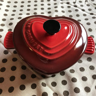 ルクルーゼ(LE CREUSET)のルクルーゼ    ミニココットダムール    ハート型   新品ル・クルーゼ(食器)