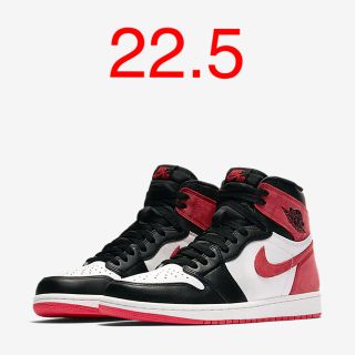 ナイキ(NIKE)のAJ1 RED 22.5(スニーカー)