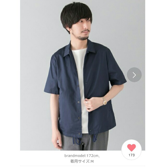 URBAN RESEARCH(アーバンリサーチ)の【新品未使用、定価1.1万】URBAN RESEARCH コーチシャツジャケット メンズのトップス(シャツ)の商品写真