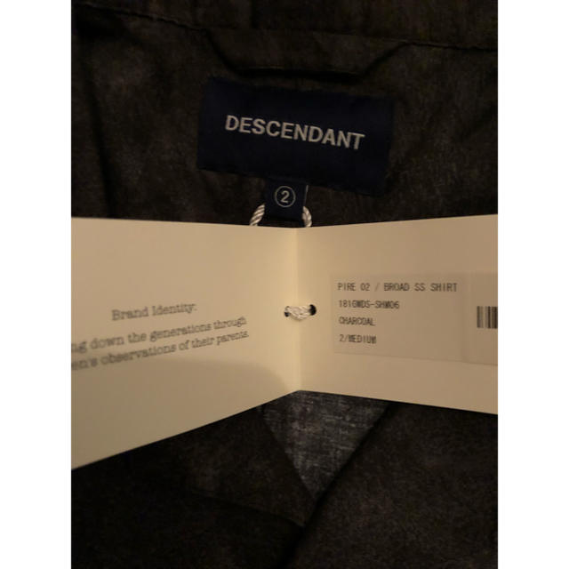 W)taps(ダブルタップス)のDESCENDANT 18ss PIRE 02 BROAD SS SHIRT  メンズのトップス(シャツ)の商品写真