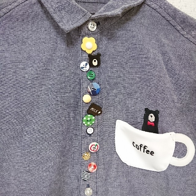 rivet & surge(リベットアンドサージ)のリベット&サージ 長袖シャツ 多ボタンシャツ レディースのトップス(シャツ/ブラウス(長袖/七分))の商品写真
