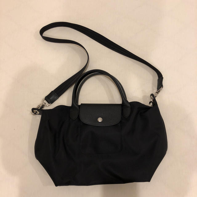 LONGCHAMP(ロンシャン)のLONGCHAMP ショルダーバッグ 黒 レディースのバッグ(ショルダーバッグ)の商品写真