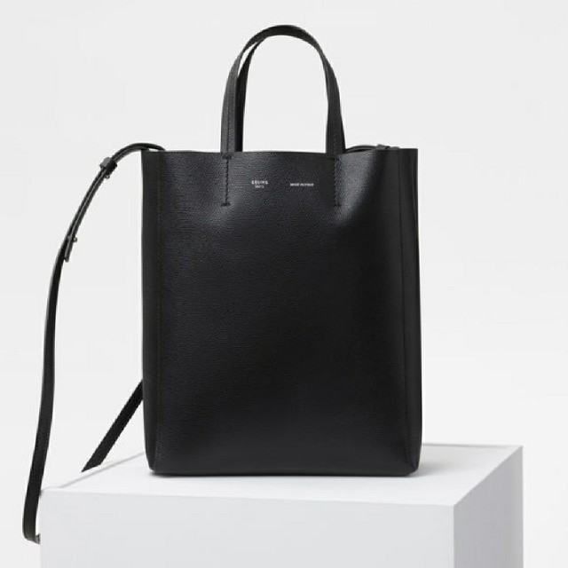 Celine カバ ブラック 旧ロゴ スモールバーティカルカバ 【58%OFF!】