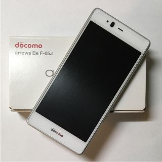 フジツウ(富士通)の【新品・SIMフリー】arrows Be F-05J  白(スマートフォン本体)