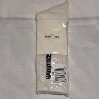 フィアオブゴッド(FEAR OF GOD)の新品 FOG essentials Crew Socks WHITE 正規品(ソックス)