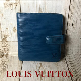 ルイヴィトン(LOUIS VUITTON)の♡Louis Vuitton♡ルイ ヴィトン♡エピ♡青♡折り財布♡(財布)