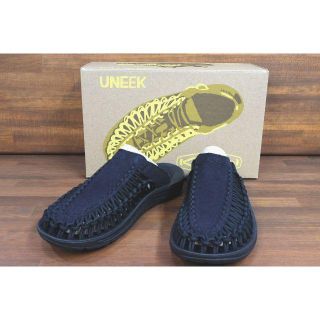 キーン(KEEN)のKEEN  UNEEKSLIDE ユニークスライド BLACK 27.5cm (サンダル)