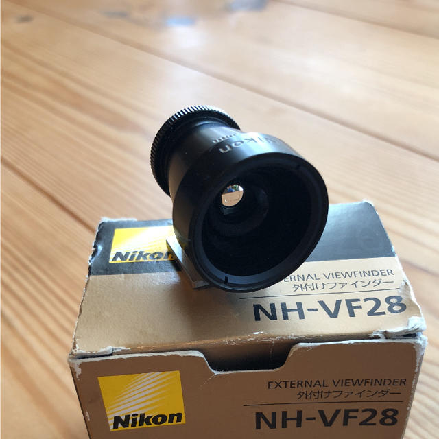 Nikon(ニコン)のニコン NIKON NH-VF28 外付けファインダー スマホ/家電/カメラのカメラ(レンズ(ズーム))の商品写真