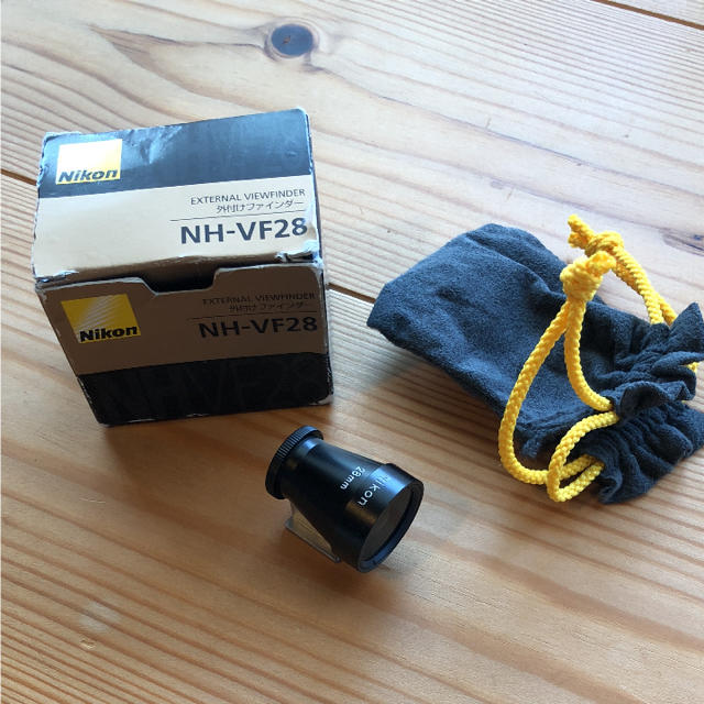 Nikon(ニコン)のニコン NIKON NH-VF28 外付けファインダー スマホ/家電/カメラのカメラ(レンズ(ズーム))の商品写真