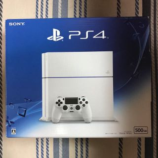 プレイステーション4(PlayStation4)のPS4 グレイシャーホワイト CUH-1200A(家庭用ゲーム機本体)