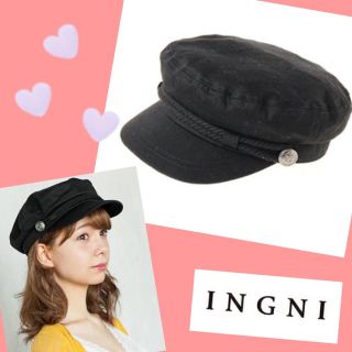 イング(INGNI)のINGNI ★ ロープ付きマリンキャスケット(キャスケット)