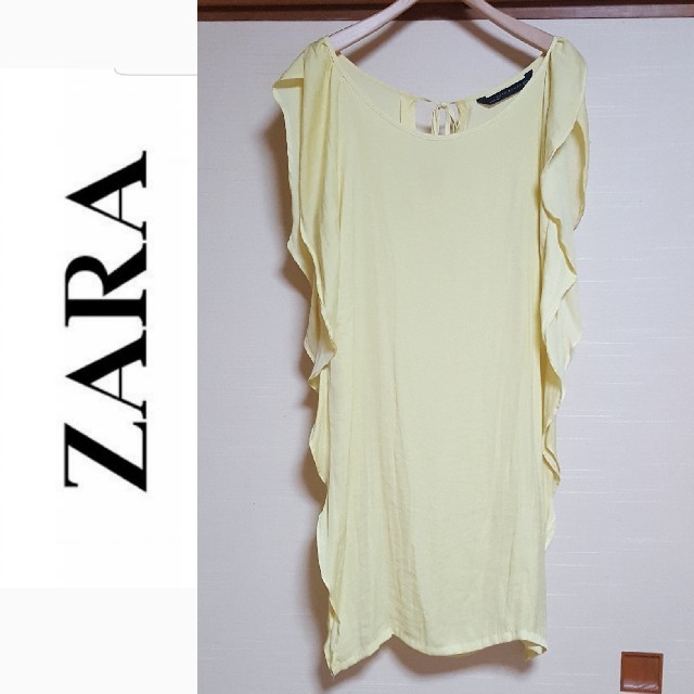 ZARA(ザラ)の【ZARA】M★ミニワンピース　チュニック レディースのワンピース(ミニワンピース)の商品写真