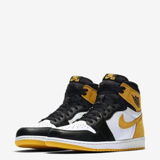 ナイキ(NIKE)のAIR JORDAN 1 RETRO HIGH OG YELLOW OCHRE(スニーカー)