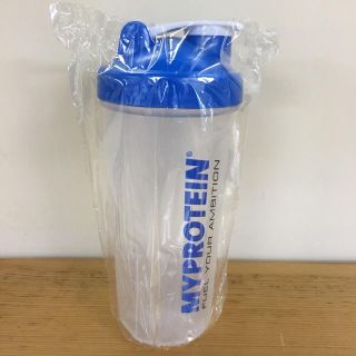 マイプロテイン(MYPROTEIN)のマイプロテイン シェーカー 600ml ブルー 新品未開封 送料無料(トレーニング用品)