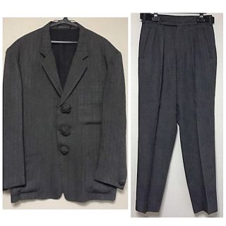 ヨウジヤマモト(Yohji Yamamoto)の美品 Yohji Yamamoto 80s お手玉 ジャケット セットアップ(セットアップ)