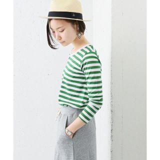 アーバンリサーチドアーズ(URBAN RESEARCH DOORS)のFORK&SPOON×DOORS ボーダーロングシャツ(カットソー(長袖/七分))