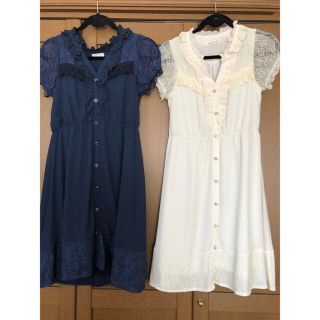 アクシーズファム(axes femme)のaxes femme ワンピース 2点セット(ひざ丈ワンピース)