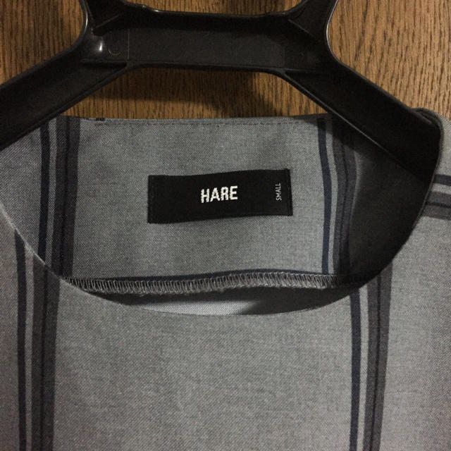 HARE(ハレ)のHARE 五分丈チェックTシャツ メンズのトップス(Tシャツ/カットソー(半袖/袖なし))の商品写真