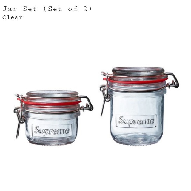 Supreme(シュプリーム)のシュプリーム　Jar set インテリア/住まい/日用品のキッチン/食器(容器)の商品写真