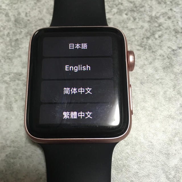 Apple Watch(アップルウォッチ)のApple Watch Series 2 ローズゴールド 42mm スマホ/家電/カメラのスマートフォン/携帯電話(スマートフォン本体)の商品写真