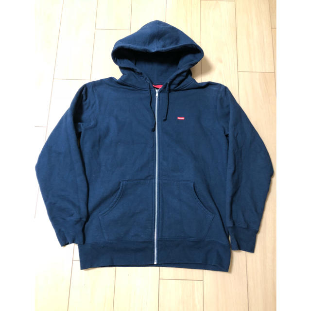 【L】supreme small box logo hoodie