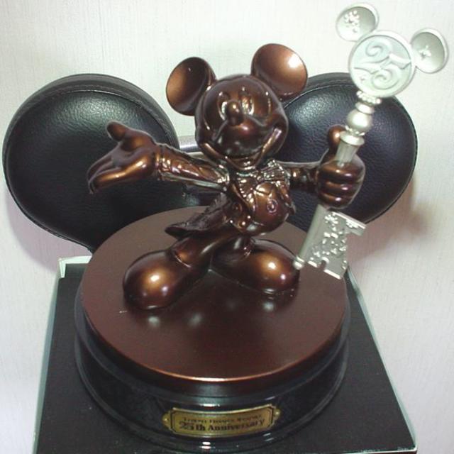 特別オファー Disney - ブロンズフィギュア 開園25周年 東京