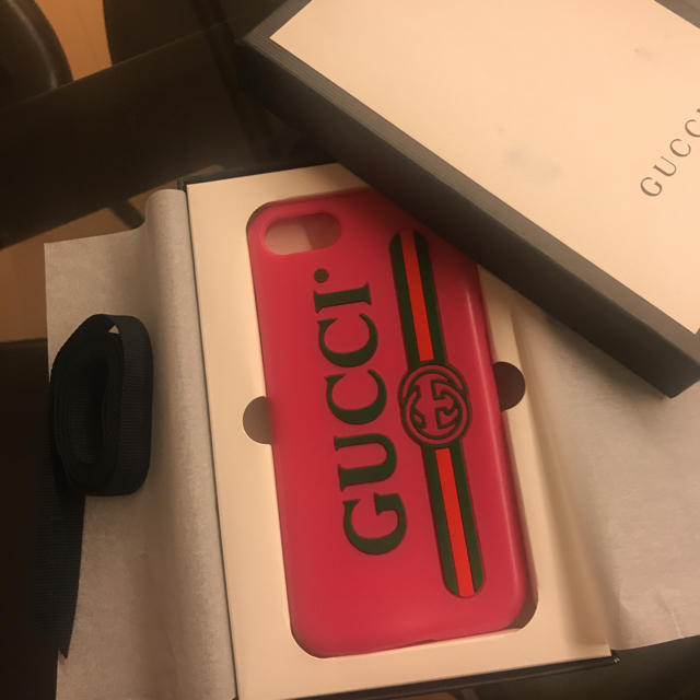 Gucci - gucci  携帯ケース  ピンク  7の通販 by BEBE     ｜グッチならラクマ