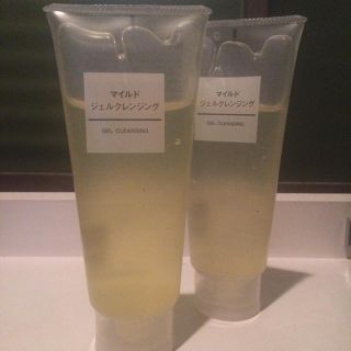 ムジルシリョウヒン(MUJI (無印良品))のマイルドジェルクレンジング×2本セット(クレンジング/メイク落とし)