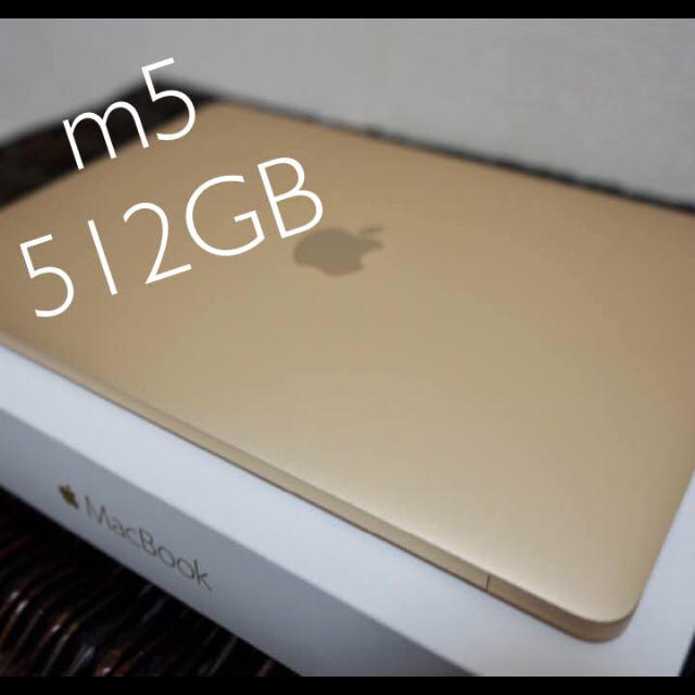 ❤︎Macbook 12-inch Gold m5 512GB❤︎のサムネイル