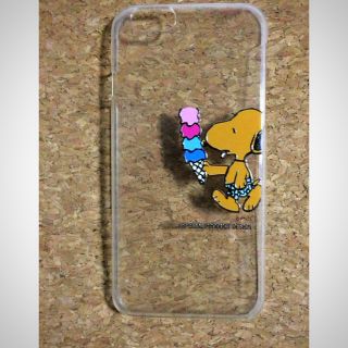 スヌーピー(SNOOPY)の日焼けスヌーピー iPhone6sケース(モバイルケース/カバー)