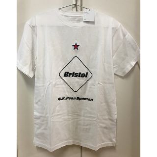 エフシーアールビー(F.C.R.B.)の【新品未使用】F.C.R.B  Ｔシャツ  ホワイト  Sサイズ(Tシャツ/カットソー(半袖/袖なし))