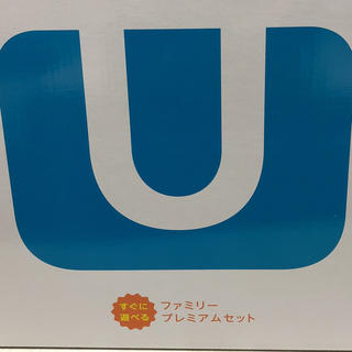 ウィーユー(Wii U)のwii Ｕ ファミリープレミアムセット 未使用(家庭用ゲーム機本体)