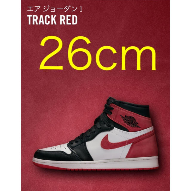 NIKE AIR JORDAN 1 TRACK RED靴/シューズ