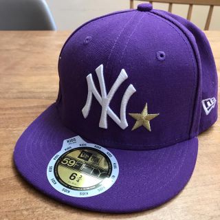 ニューエラー(NEW ERA)のニューエラ キッズキャップ 紫 (帽子)