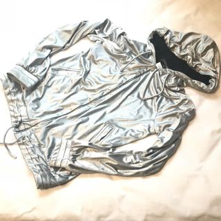 CHANEL - CHANEL シャネル☆Bigココマーク ロゴ パーカー シルバー