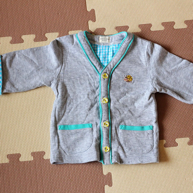 kid’s zoo(キッズズー)のkidszoo  カーディガン  サイズ90 キッズ/ベビー/マタニティのキッズ服男の子用(90cm~)(カーディガン)の商品写真