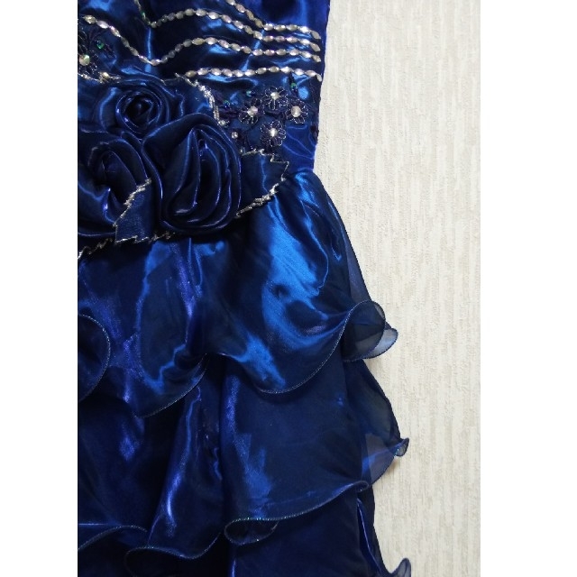 ブルー 薔薇 ドレス 3