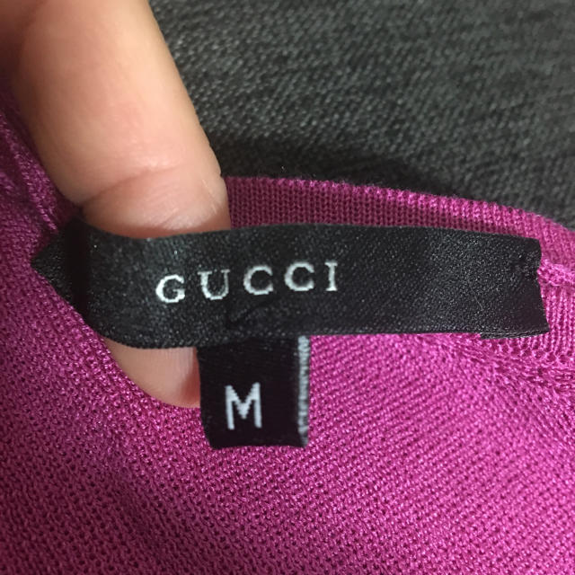 Gucci(グッチ)のGUCCI ワンショルダー タンクトップ レディースのトップス(タンクトップ)の商品写真