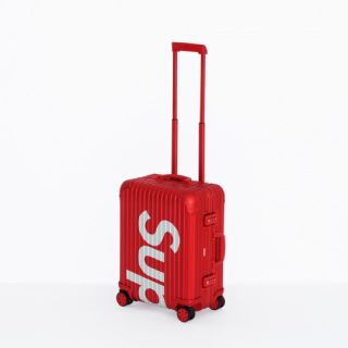 シュプリーム(Supreme)のSupreme rimowa 45L red 新品未開封(トラベルバッグ/スーツケース)