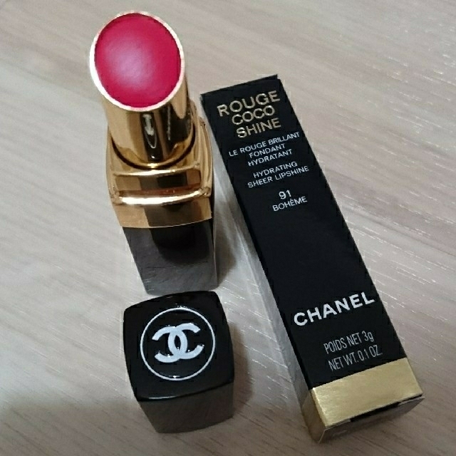 CHANEL(シャネル)のシャネル 91ボエーム ルージュココシャイン コスメ/美容のベースメイク/化粧品(口紅)の商品写真