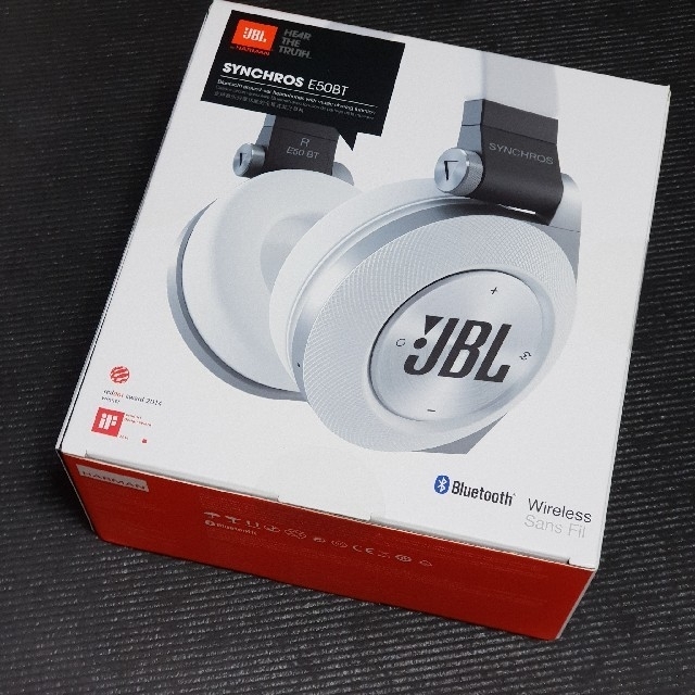 JBL Synchros E50BT ワイヤレスヘッドホン レッド 新品未使用