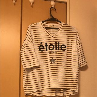 スコットクラブ(SCOT CLUB)のSoeur7♡♡ボーダーVネックシャツ♡♡(Tシャツ(半袖/袖なし))