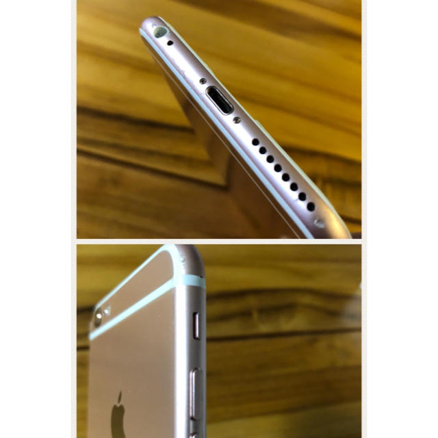 Apple(アップル)のiPhone6Sプラス 64G ローズゴールド スマホ/家電/カメラのスマートフォン/携帯電話(スマートフォン本体)の商品写真