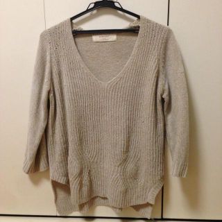 ザラ(ZARA)のZARA☆柔らかベージュニット(ニット/セーター)