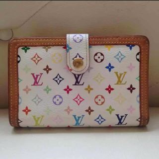 ルイヴィトン(LOUIS VUITTON)のLOUIS VUITTON マルチカラー がま口財布 美品(財布)